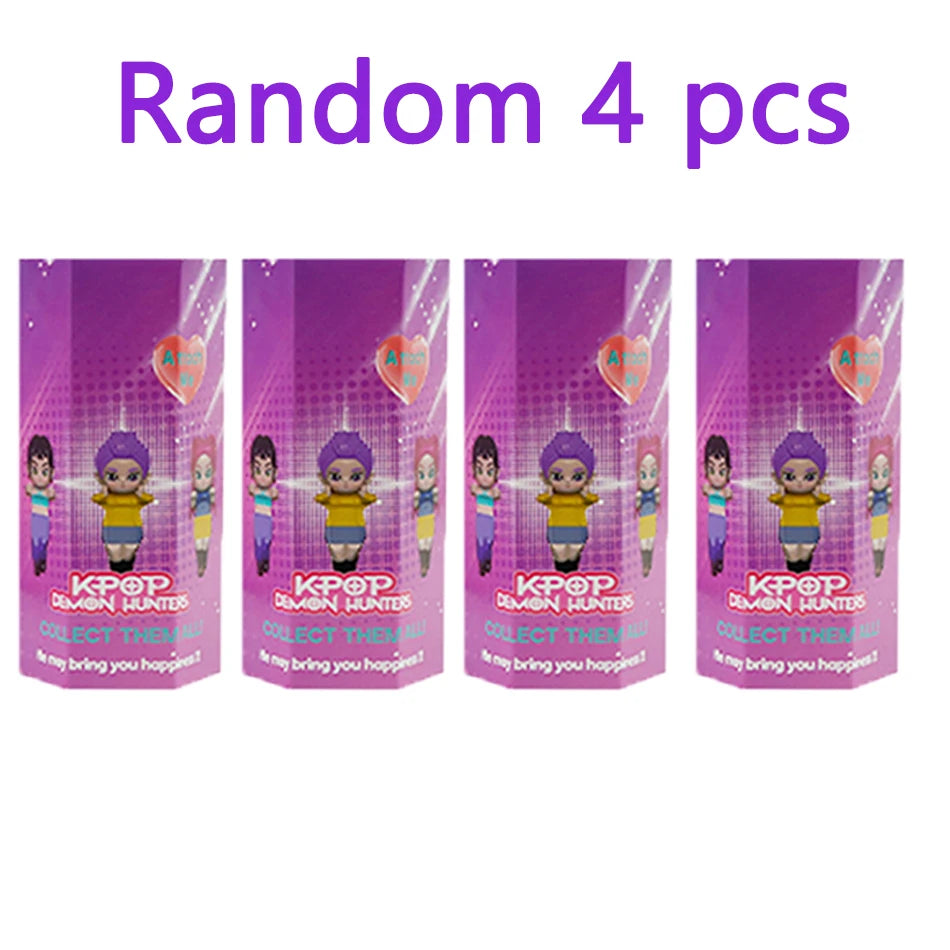 2025 Hot selling K pop Demon Hunters Blind Box Series Anime Figures Ornaments Dolls Fans Children Birthday Gift Random Blind Box