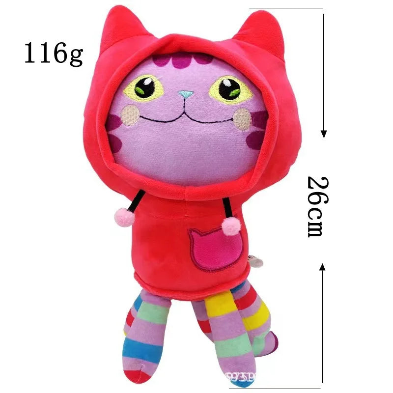 New Anime Doll House Plush Toy Backpack Cat Cake Cat Smiling Cat Stuffed Animal Plushie for Kid Chrismas Gif