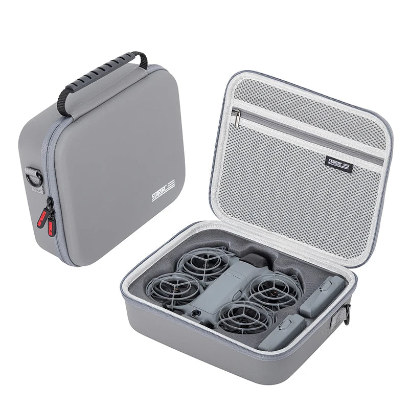 STARTRC Neo 2 Portable PU Shoulder Bag Handbag for DJI Neo 2 Drone and Battery Accessories Carrying Shockproof Case