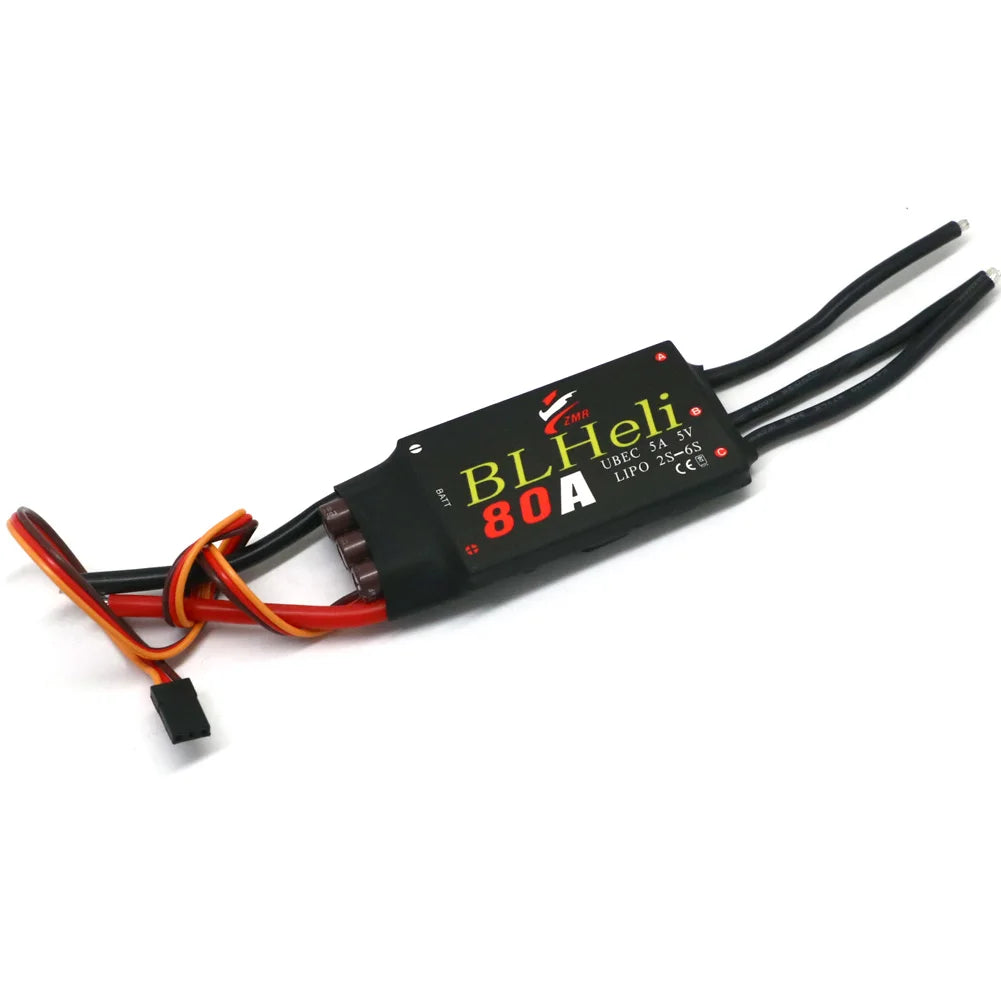 BLHeli Brushless ESC 80A 12A 20A 30A 40A 50A 60A with UBEC for Quadcopter Aircraft Model Fixed Wing Multi-axis DIY FPV RC Drone