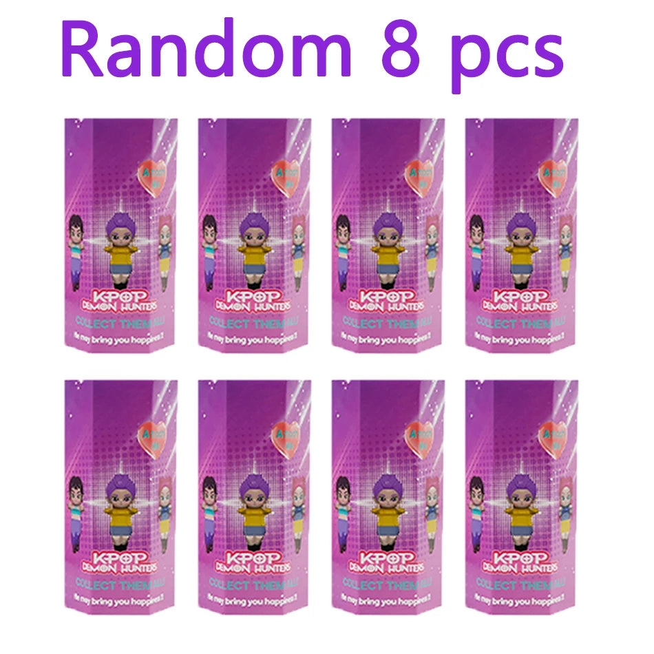 2025 Hot selling K pop Demon Hunters Blind Box Series Anime Figures Ornaments Dolls Fans Children Birthday Gift Random Blind Box