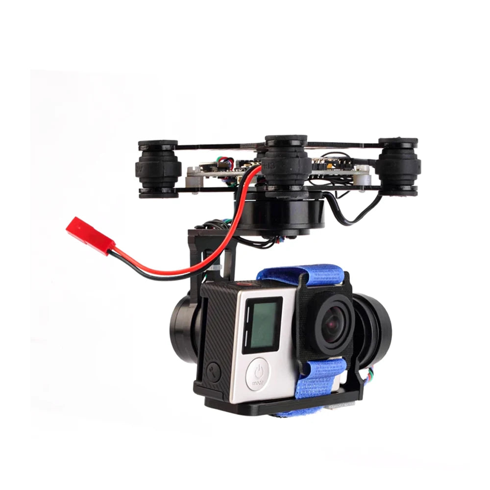 GOPRO series brushless gimbal 2 Axis 3 Axis with controller For FPV Camera Drone