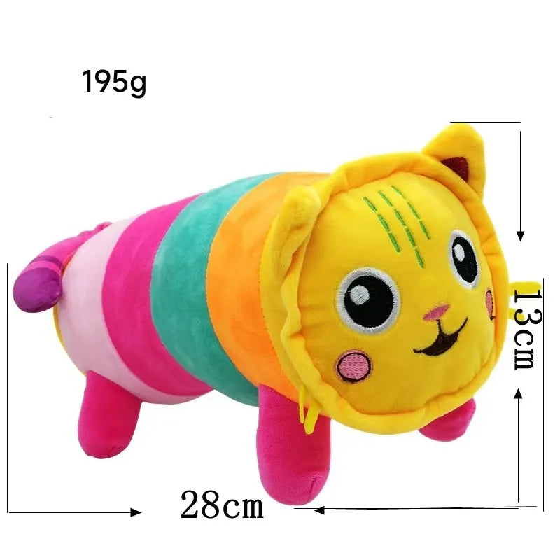 New Anime Doll House Plush Toy Backpack Cat Cake Cat Smiling Cat Stuffed Animal Plushie for Kid Chrismas Gif