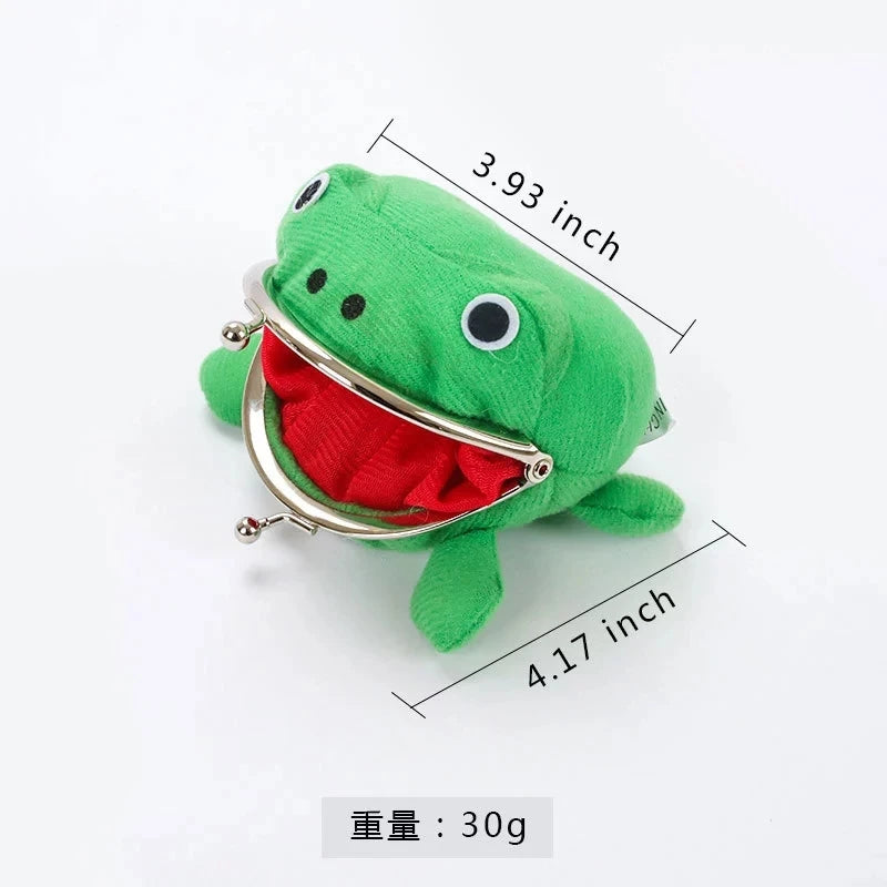 Plush Frog Coin Wallet Anime Ninja Wallet Halloween Role Playing Ninja Theme Party Gift