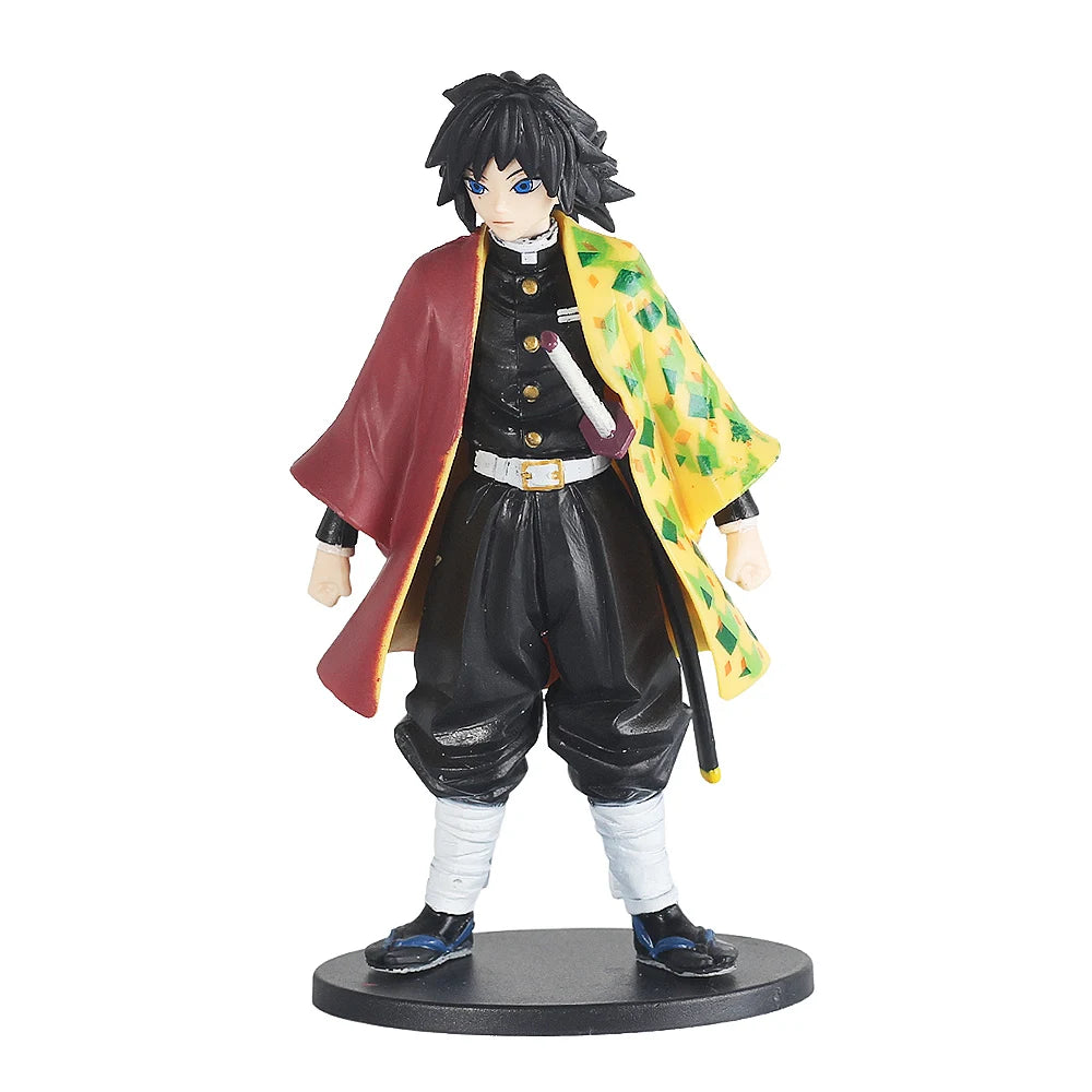 Hot Anime Demon Slayer Kimetsu no Yaiba Figure Kamado Tanjirou Action Figure Agatsuma Zenitsu Nezuko Warrior PVC Model Toys