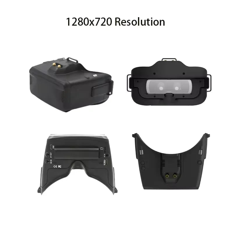 SKYZONE Cobra X V4 FPV Goggles 5.8Ghz 48CH FPV Receiver 1280x720 LCD with DVR for RC Airplane FPV Racing Drone