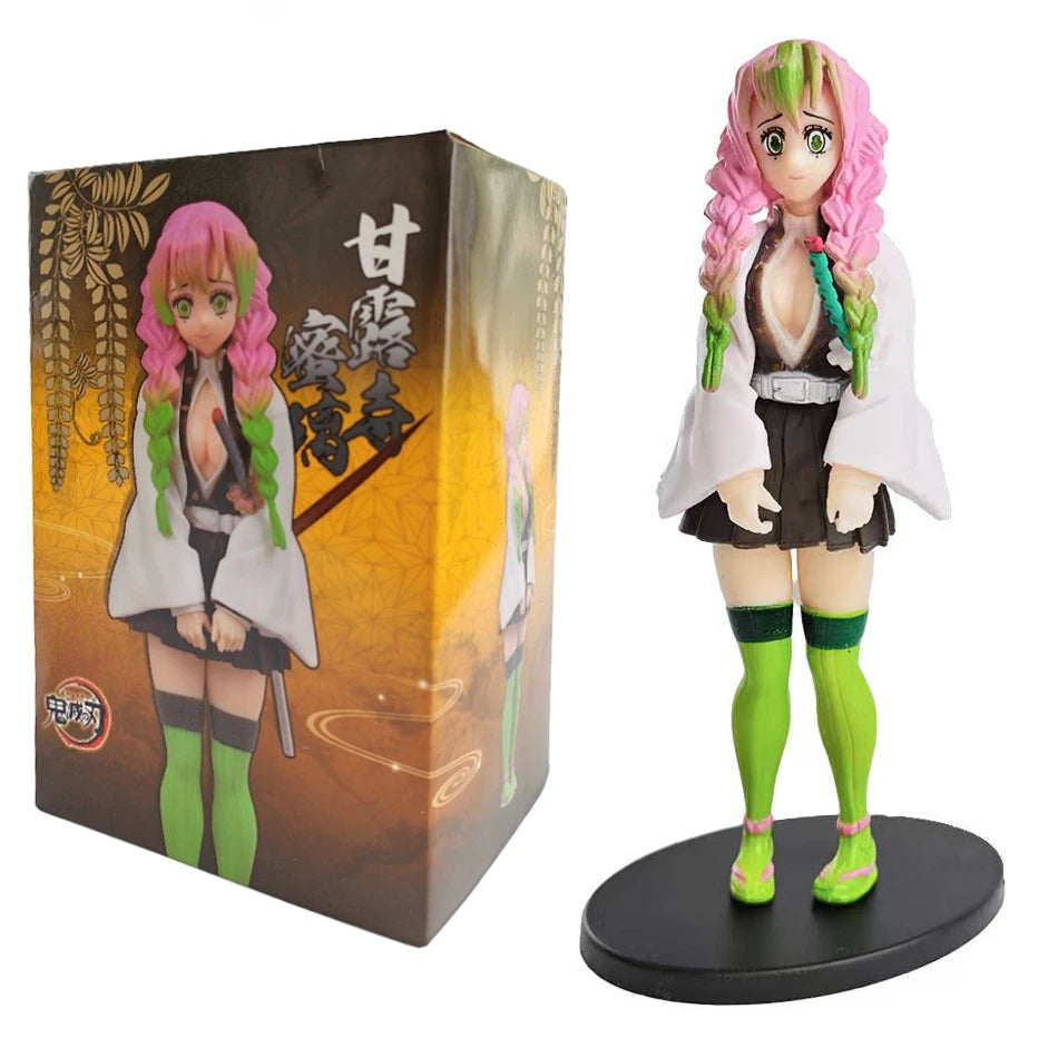 Hot Anime Demon Slayer Kimetsu no Yaiba Figure Kamado Tanjirou Action Figure Agatsuma Zenitsu Nezuko Warrior PVC Model Toys