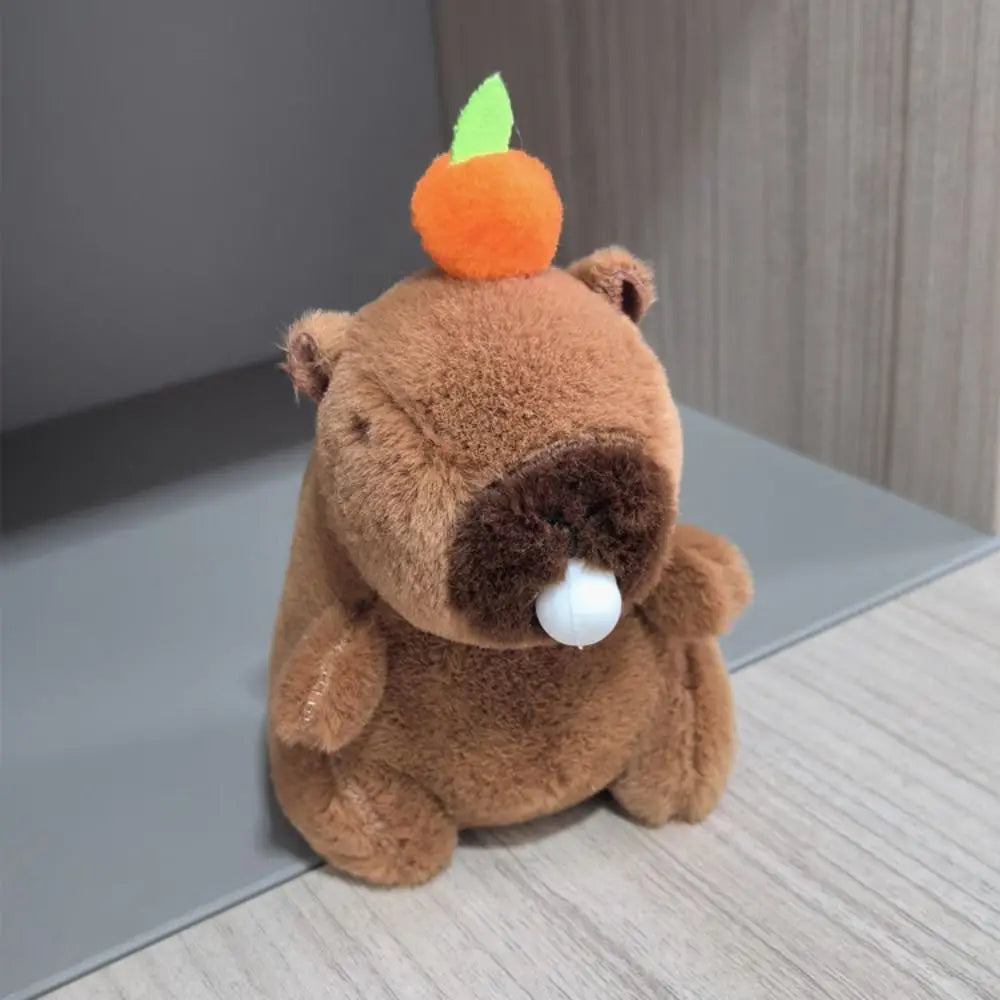 Cute Capybara Plush Toy Hoodie with Wings Simulation Doll Small Size Stuffed Animals Anime Fluffty Toy Birthday Party