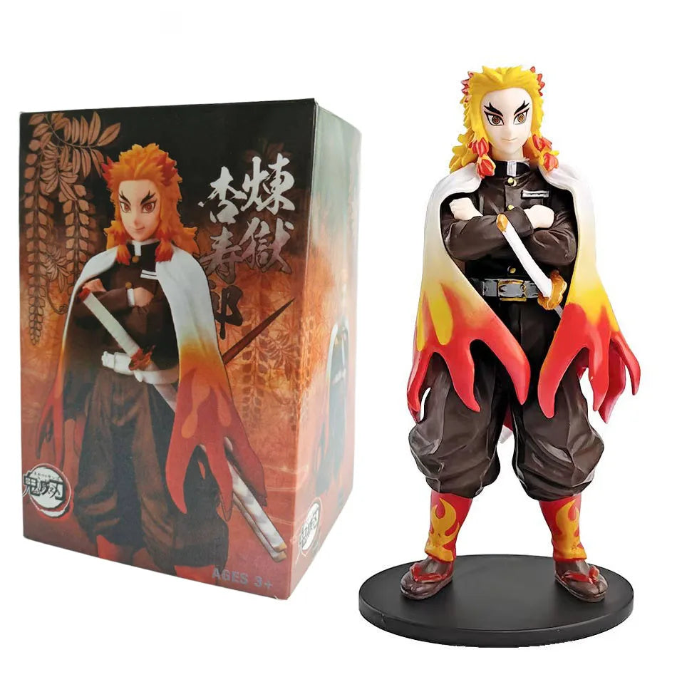 Hot Anime Demon Slayer Kimetsu no Yaiba Figure Kamado Tanjirou Action Figure Agatsuma Zenitsu Nezuko Warrior PVC Model Toys