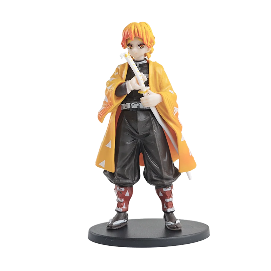 Hot Anime Demon Slayer Kimetsu no Yaiba Figure Kamado Tanjirou Action Figure Agatsuma Zenitsu Nezuko Warrior PVC Model Toys