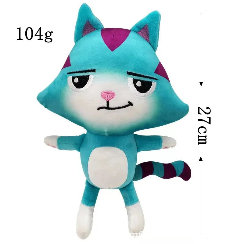 New Anime Doll House Plush Toy Backpack Cat Cake Cat Smiling Cat Stuffed Animal Plushie for Kid Chrismas Gif
