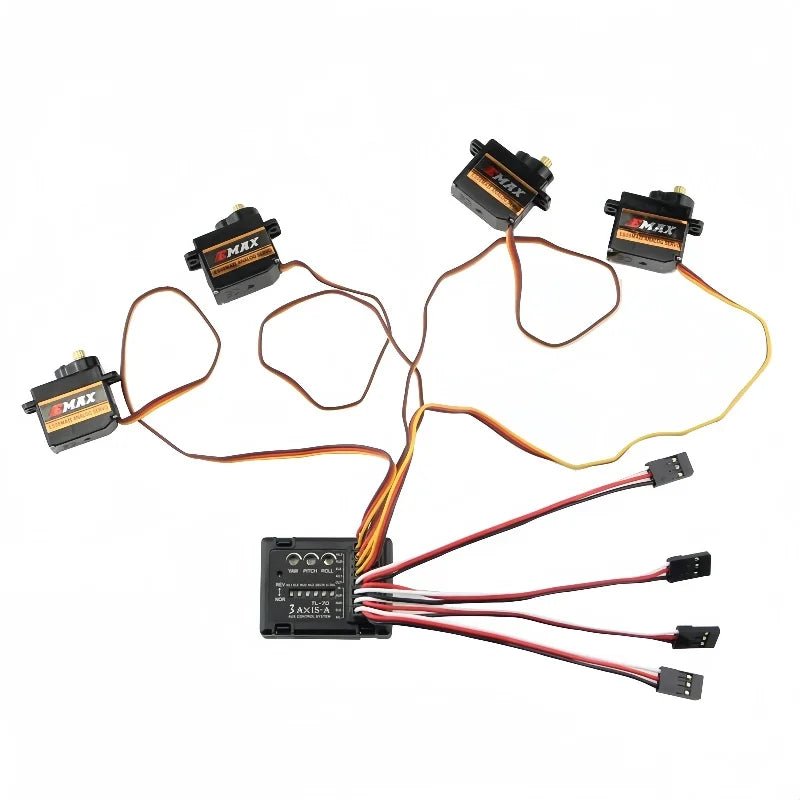 TL70 3-Axis Gyro Flight Controller – Auto Balance Stabilizer for RC FPV Drones, Helicopters Fixed-Wing Airplanes