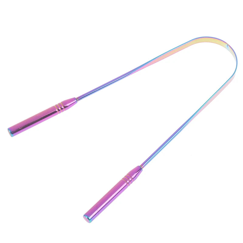 1pc Tongue Scraper Adult To Remove Bad Breath Fresh Breath Oral Care Tongue Scraper Handle Tongue Cleaner Tongue Schoonmaak